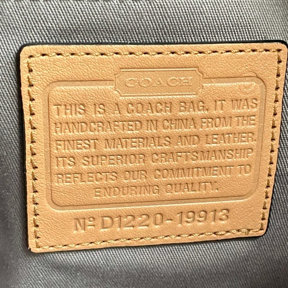 COACH Textured Leather Hobo Bag - Picture 5 of 9